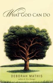 What God can do : how faith changes lives for the better  Cover Image