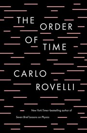 The order of time Cover Image