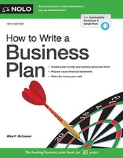 How to write a business plan  Cover Image