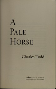 A pale horse  Cover Image