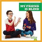 My friend is blind  Cover Image