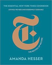 The essential New York Times cookbook : the recipes of record Book cover