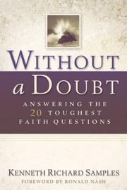 Without a doubt : answering the 20 toughest faith questions  Cover Image