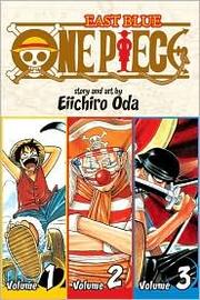 One piece. Vol. 1-3 East blue Book cover