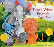 That's what friends are for  Cover Image