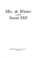 Mrs. de Winter  Cover Image
