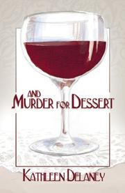 And murder for dessert  Cover Image