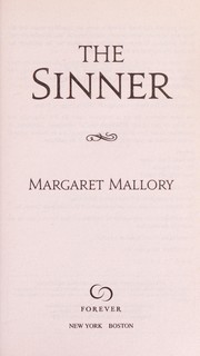 The sinner  Cover Image
