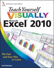 Teach yourself visually Excel 2010  Cover Image