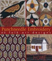 Punchneedle embroidery : 40 folk art designs  Cover Image