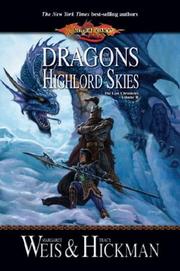 Dragons of the highlord skies Book cover