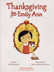 Thanksgiving for Emily Ann  Cover Image