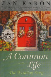 A common life the wedding story  Cover Image