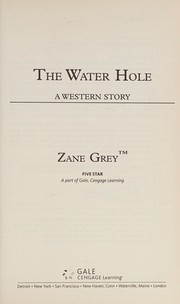 The water hole a western story  Cover Image