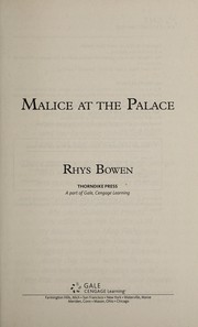 Malice at the palace  Cover Image