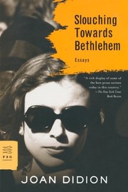 Slouching towards Bethlehem Book cover