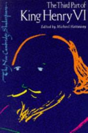 The third part of King Henry VI  Cover Image