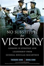 No substitute for victory : lessons in strategy and leadership from General Douglas MacArthur  Cover Image