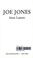Go to record Joe Jones a novel