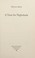 Go to record A taste for nightshade : a novel