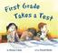 Go to record First grade takes a test
