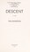 Go to record Descent : a novel