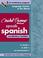 Go to record Speak Spanish vocabulary builder.
