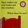 Go to record What can Spot see? a turn-the-wheel book