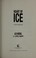 Go to record Heart of ice : a triple threat novel